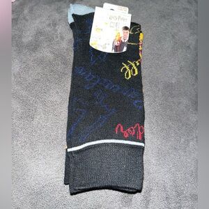 🆕 Harry Potter Bioworld Crew Socks Brand New-2 Pairs -Unisex Adult 10-13
